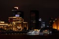 Shanghai City Night, Oriental Pearl Tower, night economy